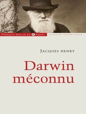 cover image of Darwin méconnu